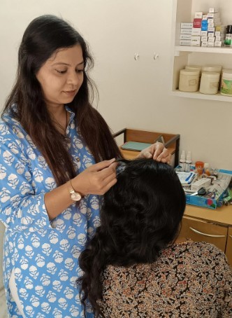 Dr Purvaa Chavaan Hair Treatment